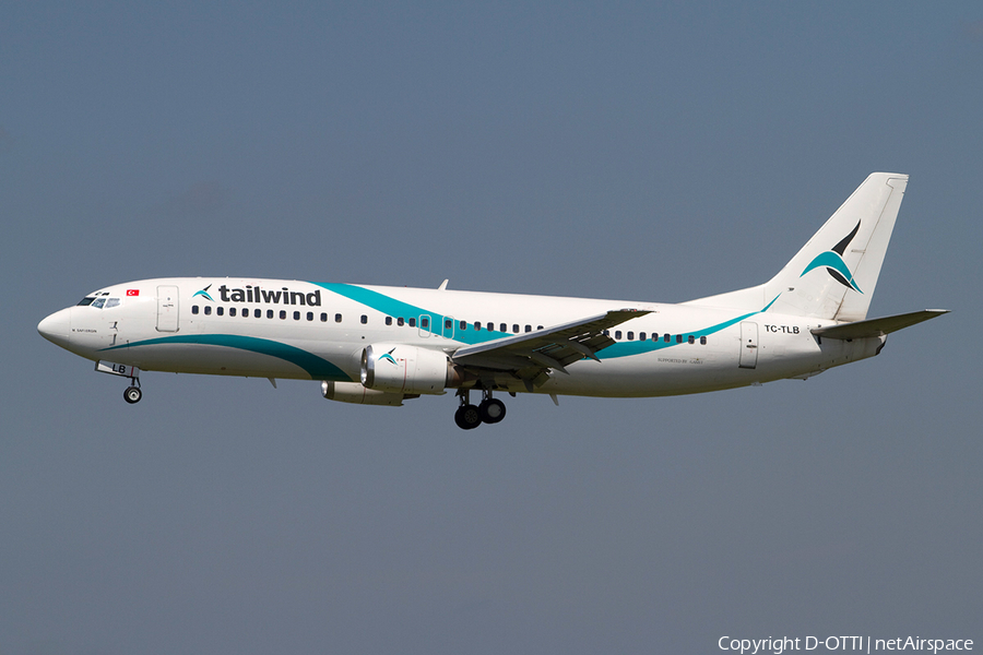 Tailwind Airlines Boeing 737-4Q8 (TC-TLB) | Photo 359690