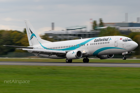 Tailwind Airlines Boeing 737-4Q8 (TC-TLB) at  Hamburg - Fuhlsbuettel (Helmut Schmidt), Germany