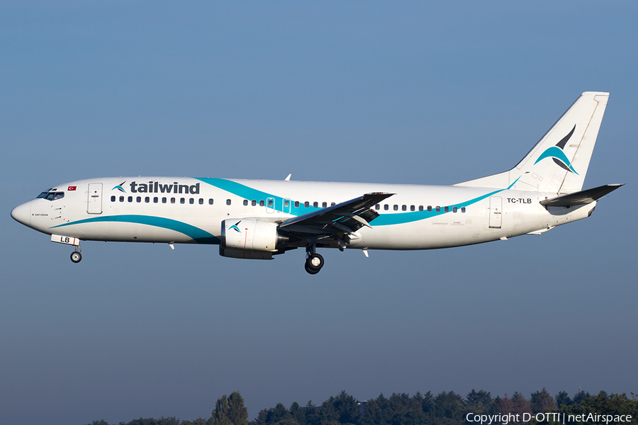 Tailwind Airlines Boeing 737-4Q8 (TC-TLB) | Photo 591210