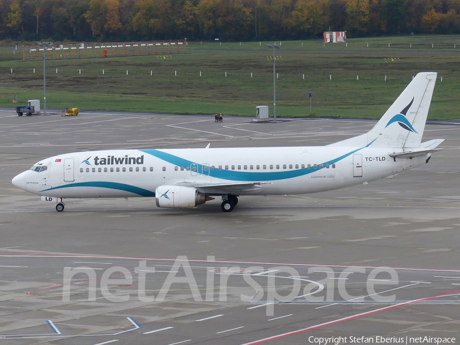 Tailwind Airlines Boeing 737-4Q8 (TC-TLD) | Photo 357650