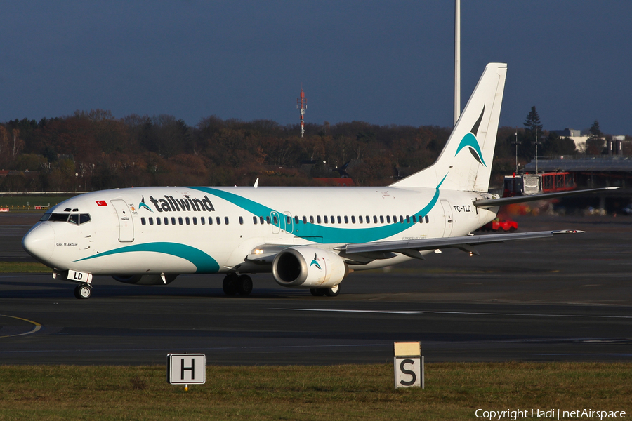Tailwind Airlines Boeing 737-4Q8 (TC-TLD) | Photo 36756