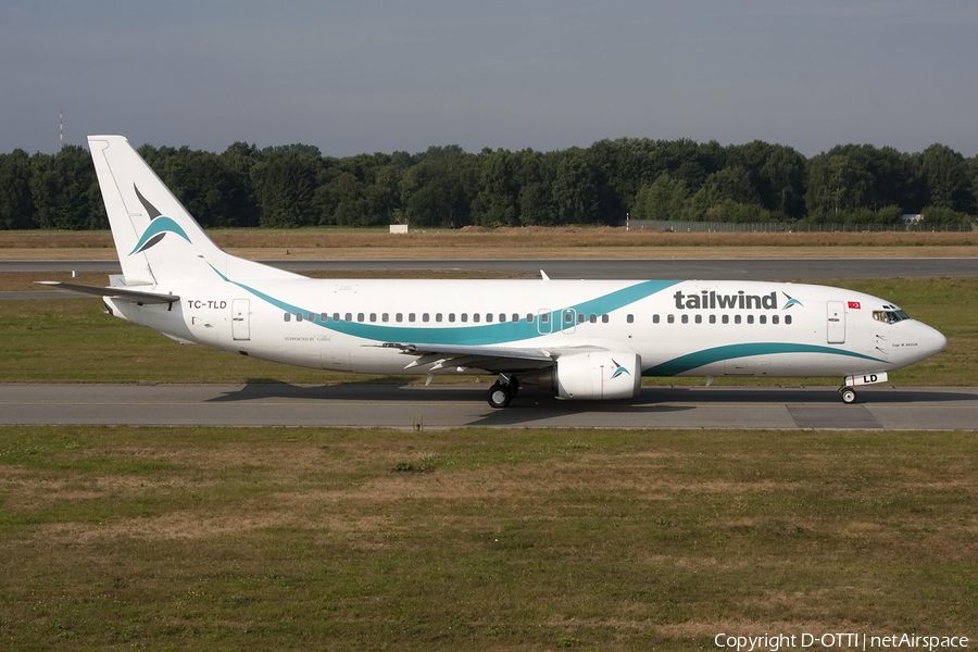 Tailwind Airlines Boeing 737-4Q8 (TC-TLD) | Photo 413495