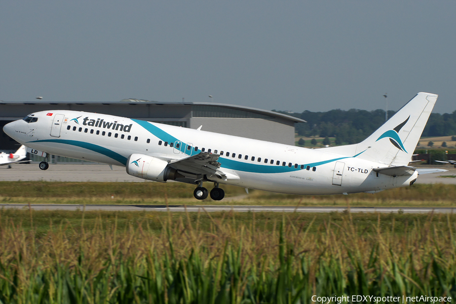 Tailwind Airlines Boeing 737-4Q8 (TC-TLD) | Photo 275832