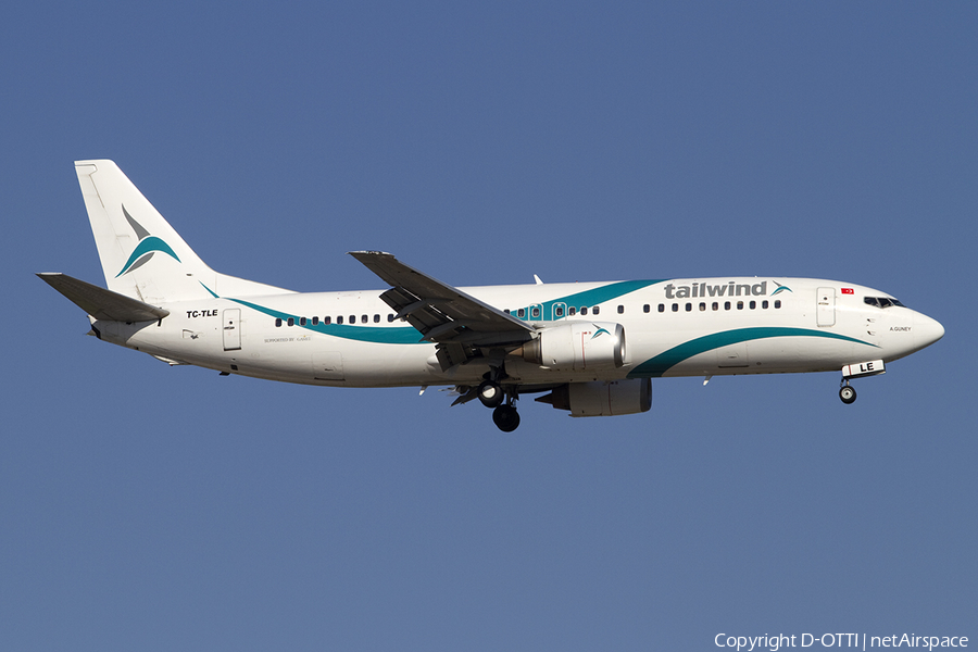 Tailwind Airlines Boeing 737-4Q8 (TC-TLE) | Photo 391034