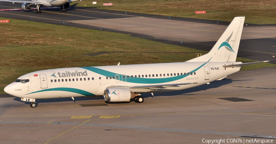 Tailwind Airlines Boeing 737-4Q8 (TC-TLE) | Photo 326304