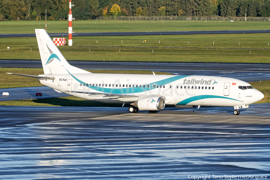 Tailwind Airlines Boeing 737-4Q8 (TC-TLE) | Photo 268103