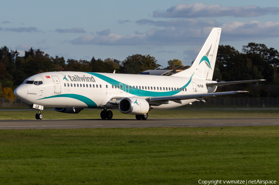 Tailwind Airlines Boeing 737-4Q8 (TC-TLE) | Photo 532831