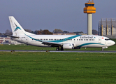 Tailwind Airlines Boeing 737-4Q8 (TC-TLE) at  Hamburg - Fuhlsbuettel (Helmut Schmidt), Germany