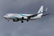 Tailwind Airlines Boeing 737-8K5 (TC-TLG) at  Hamburg - Fuhlsbuettel (Helmut Schmidt), Germany