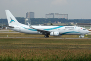 Tailwind Airlines Boeing 737-8K5 (TC-TLH) at  Stuttgart, Germany