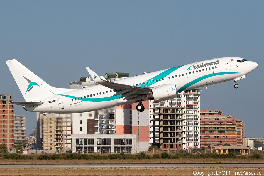 Tailwind Airlines Boeing 737-8FZ (TC-TLI) | Photo 593266