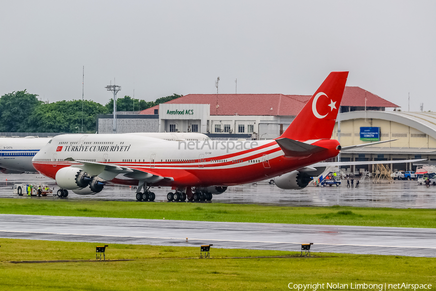 Turkish Government Boeing 747-8ZV(BBJ) (TC-TRK) | Photo 538041