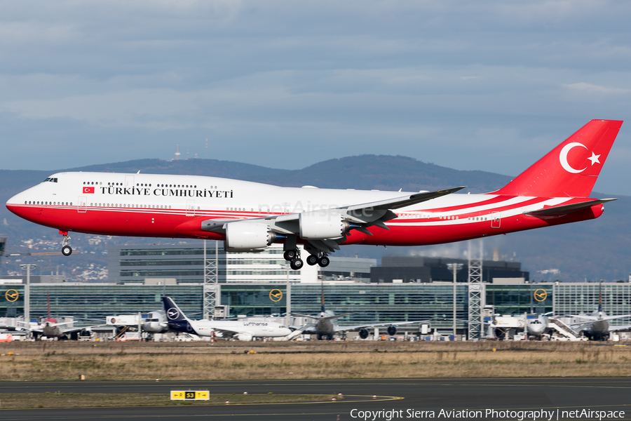 Turkish Government Boeing 747-8ZV(BBJ) (TC-TRK) | Photo 459334