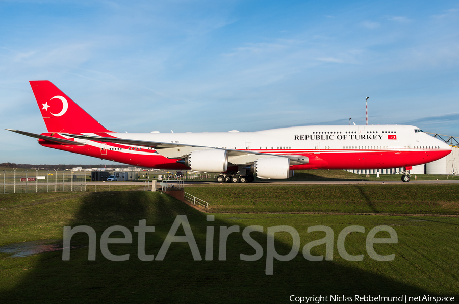 Turkish Government Boeing 747-8ZV(BBJ) (TC-TRK) | Photo 287188