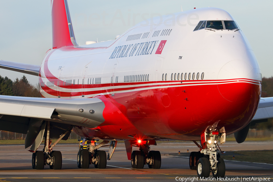 Turkish Government Boeing 747-8ZV(BBJ) (TC-TRK) | Photo 287221