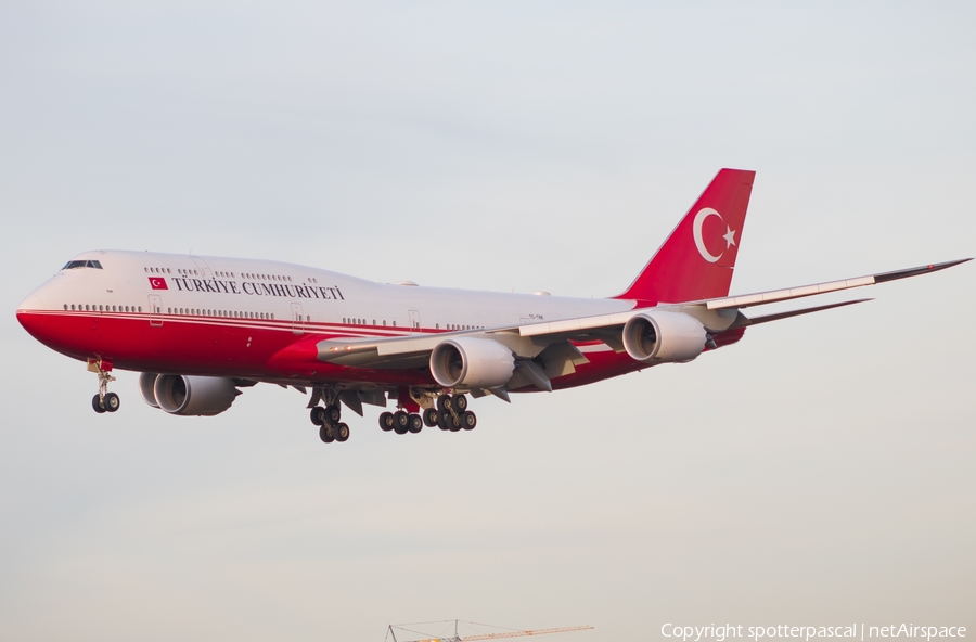 Turkish Government Boeing 747-8ZV(BBJ) (TC-TRK) | Photo 287359