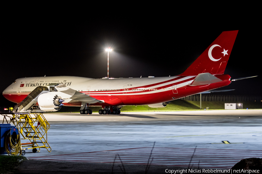 Turkish Government Boeing 747-8ZV(BBJ) (TC-TRK) | Photo 288854