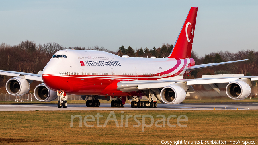 Turkish Government Boeing 747-8ZV(BBJ) (TC-TRK) | Photo 292579