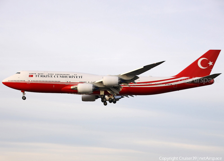 Turkish Government Boeing 747-8ZV(BBJ) (TC-TRK) | Photo 324895