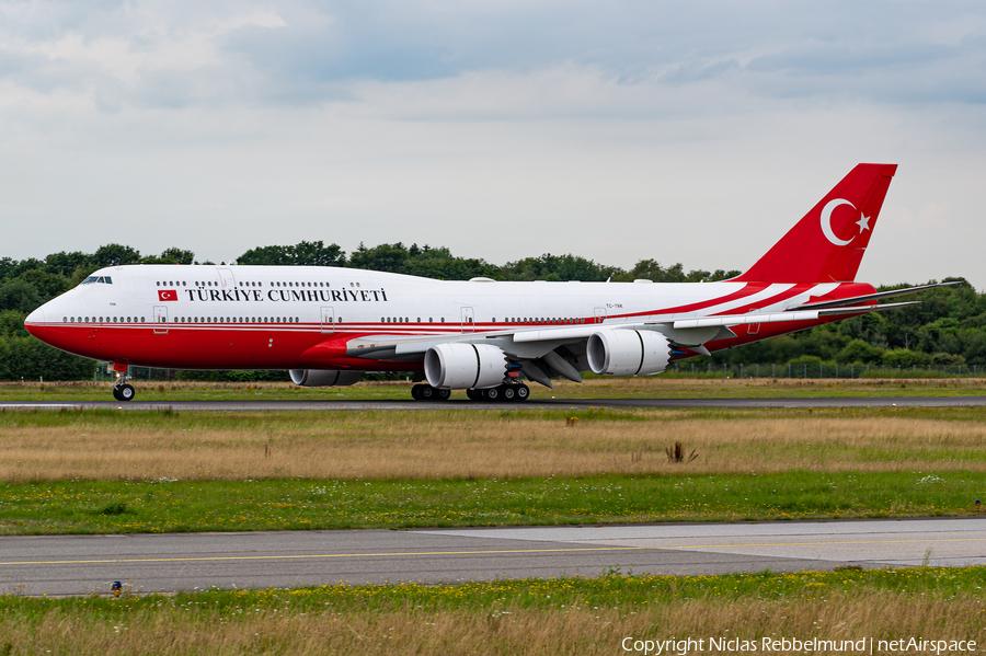 Turkish Government Boeing 747-8ZV(BBJ) (TC-TRK) | Photo 395683