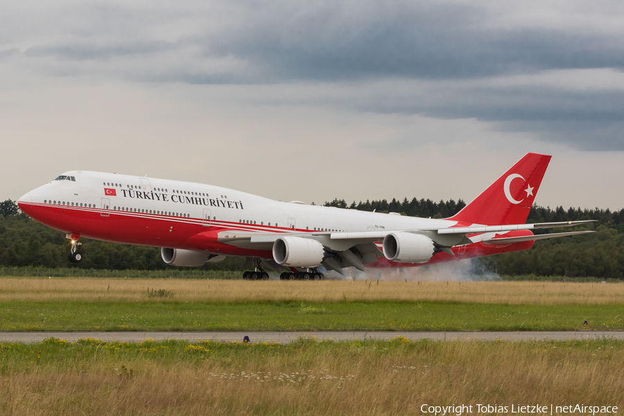 Turkish Government Boeing 747-8ZV(BBJ) (TC-TRK) | Photo 395685