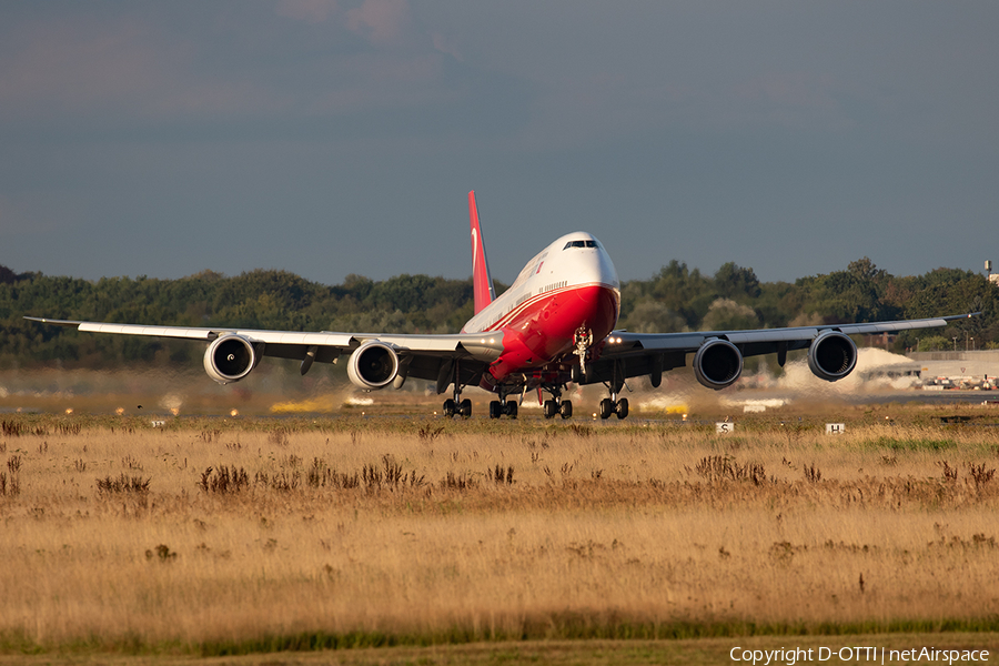 Turkish Government Boeing 747-8ZV(BBJ) (TC-TRK) | Photo 400086