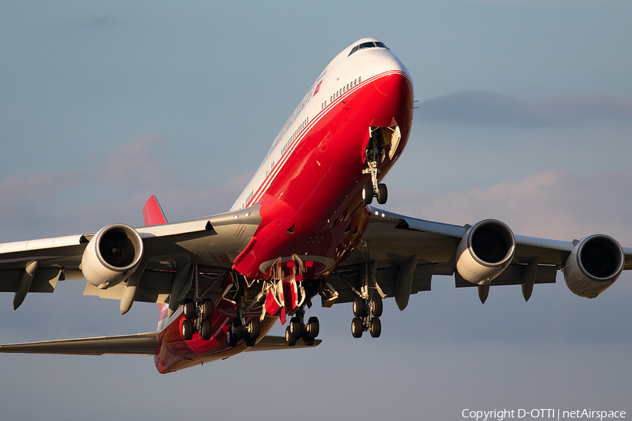 Turkish Government Boeing 747-8ZV(BBJ) (TC-TRK) | Photo 400087