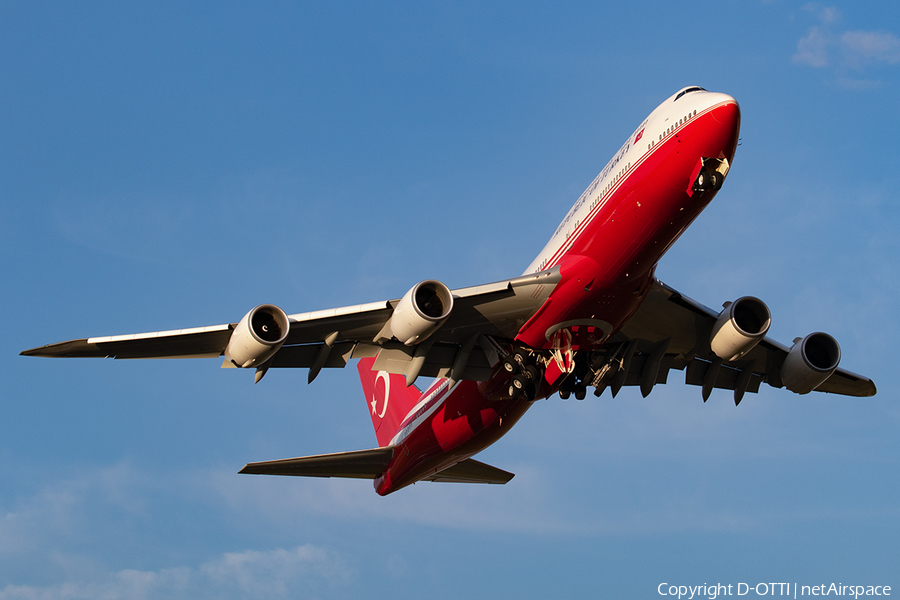 Turkish Government Boeing 747-8ZV(BBJ) (TC-TRK) | Photo 400089