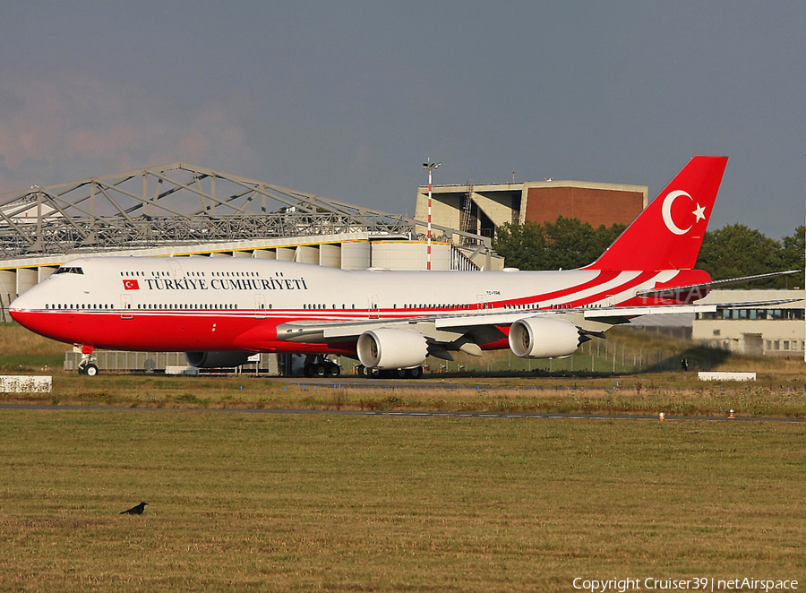 Turkish Government Boeing 747-8ZV(BBJ) (TC-TRK) | Photo 411099