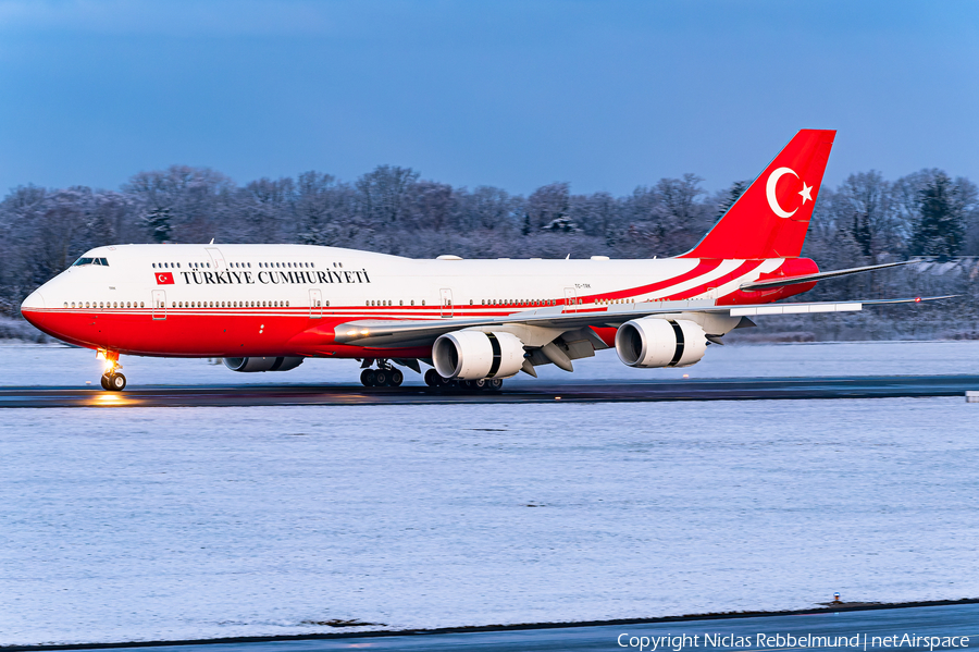 Turkish Government Boeing 747-8ZV(BBJ) (TC-TRK) | Photo 555784