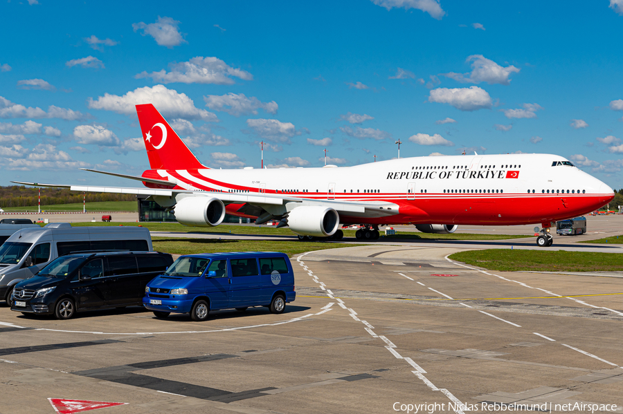 Turkish Government Boeing 747-8ZV(BBJ) (TC-TRK) | Photo 564577