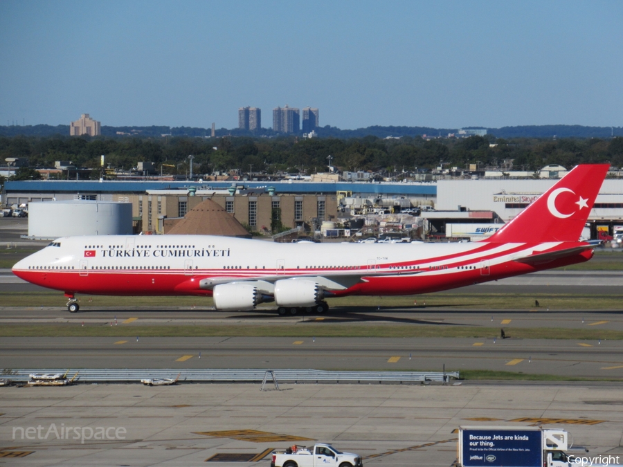 Turkish Government Boeing 747-8ZV(BBJ) (TC-TRK) | Photo 472548