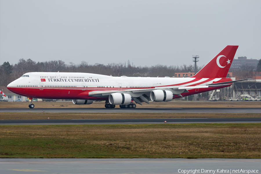 Turkish Government Boeing 747-8ZV(BBJ) (TC-TRK) | Photo 368593