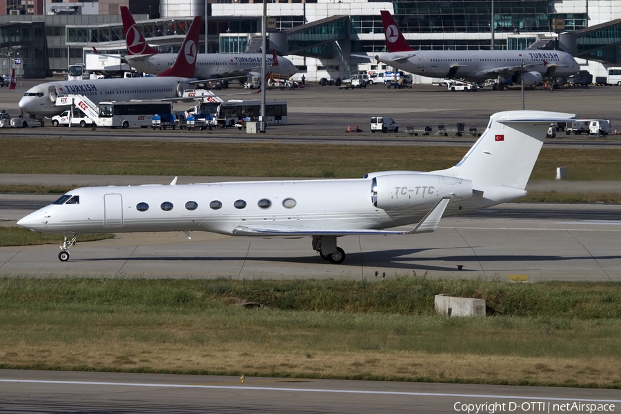 Ciner Aviation Gulfstream G-V-SP (G550) (TC-TTC) | Photo 409598