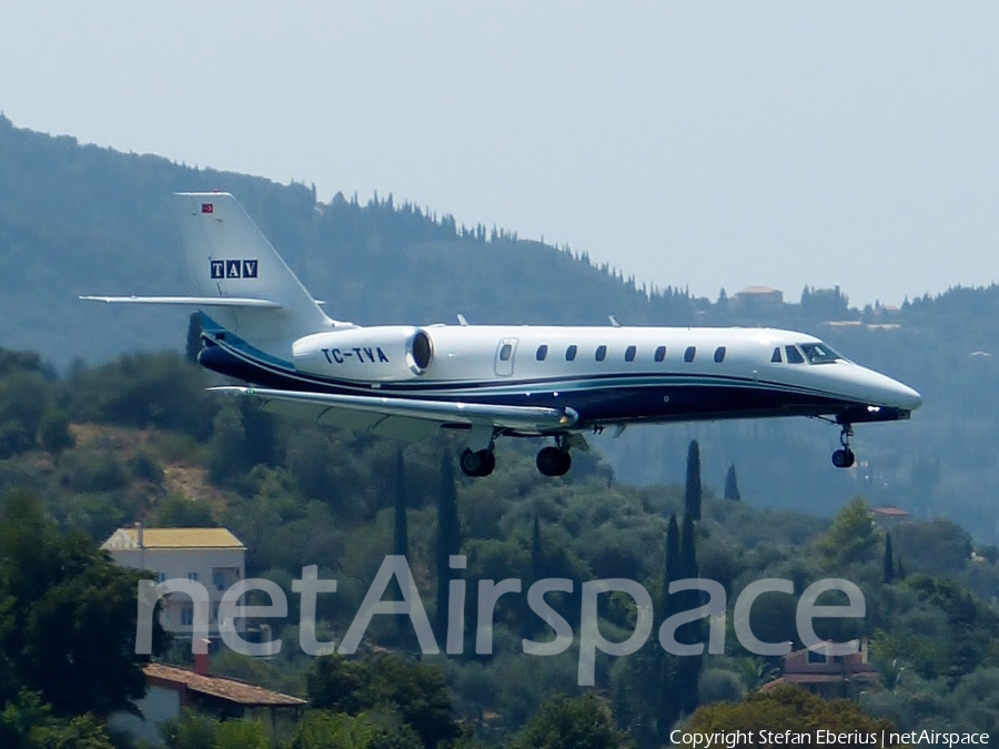 TAV Airport Cessna 680 Citation Sovereign (TC-TVA) | Photo 652505