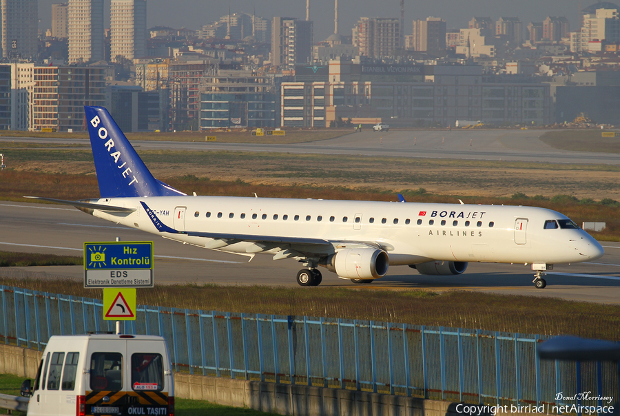 BoraJet Airlines Embraer ERJ-190LR (ERJ-190-100LR) (TC-YAH) | Photo 98711