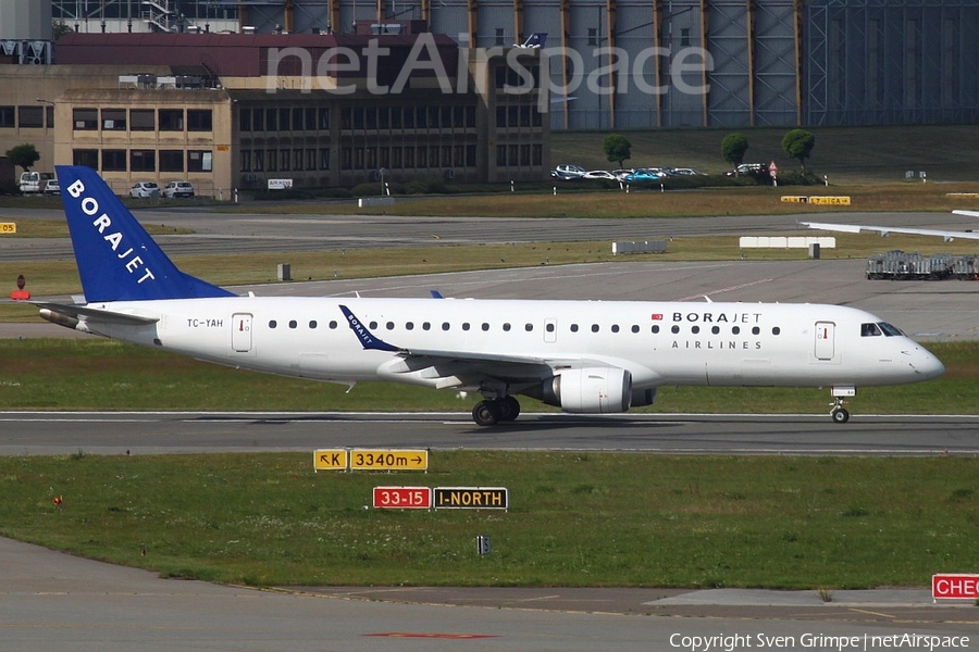 BoraJet Airlines Embraer ERJ-190LR (ERJ-190-100LR) (TC-YAH) | Photo 80197