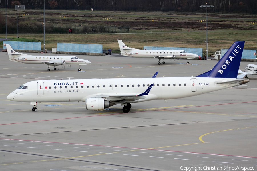 BoraJet Airlines Embraer ERJ-190LR (ERJ-190-100LR) (TC-YAJ) | Photo 97695