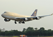 Saudi Arabian Airlines (Air Atlanta Icelandic) Boeing 747-481 (TF-AAC) at  Jakarta - Halim Perdanakusuma International, Indonesia