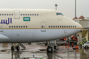 Saudi Arabian Airlines (Air Atlanta Icelandic) Boeing 747-481 (TF-AAC) at  Surabaya - Juanda International, Indonesia
