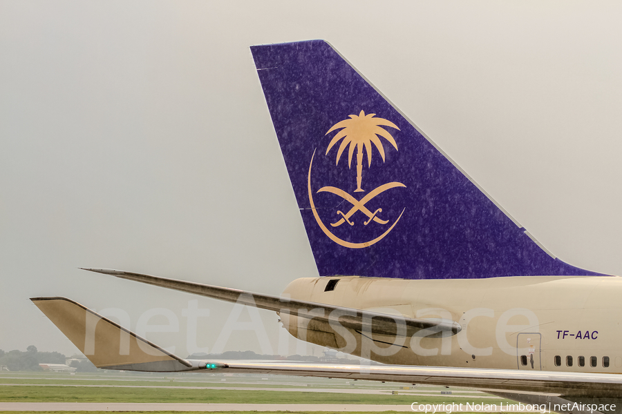Saudi Arabian Airlines (Air Atlanta Icelandic) Boeing 747-481 (TF-AAC) | Photo 424134