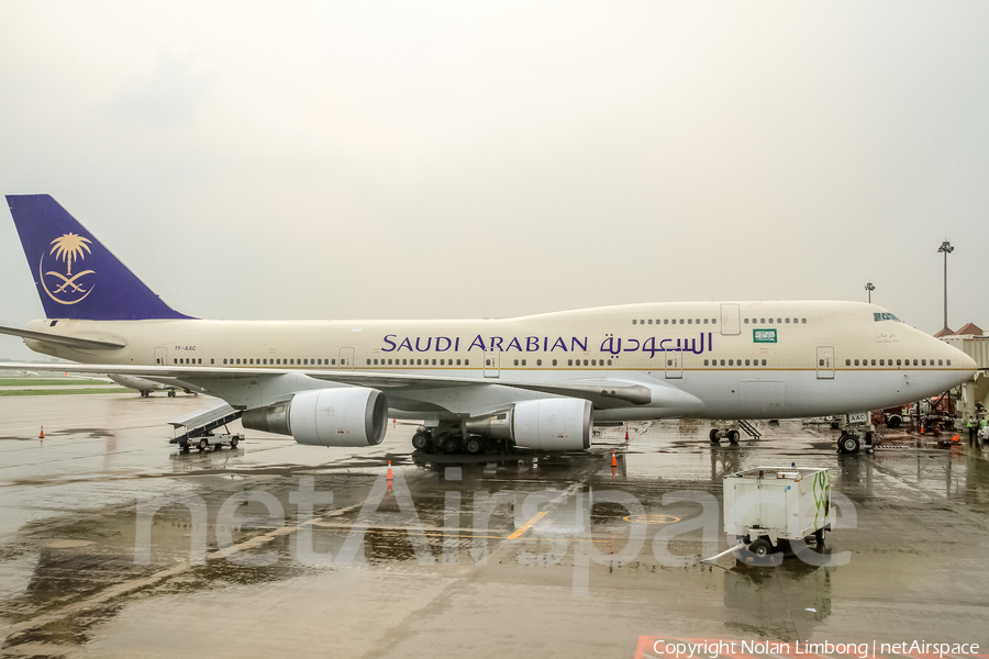 Saudi Arabian Airlines (Air Atlanta Icelandic) Boeing 747-481 (TF-AAC) | Photo 424136