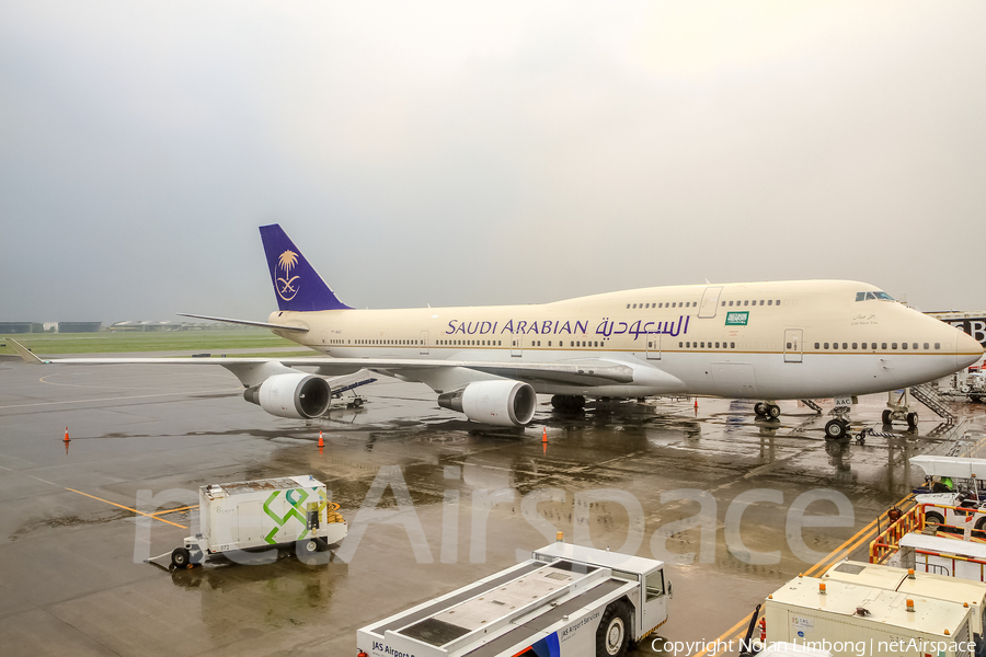 Saudi Arabian Airlines (Air Atlanta Icelandic) Boeing 747-481 (TF-AAC) | Photo 424138