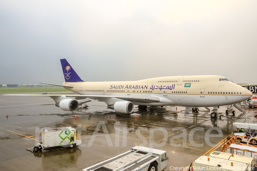 Saudi Arabian Airlines (Air Atlanta Icelandic) Boeing 747-481 (TF-AAC) | Photo 424140