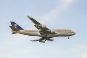 Saudi Arabian Airlines (Air Atlanta Icelandic) Boeing 747-481 (TF-AAC) at  Surabaya - Juanda International, Indonesia