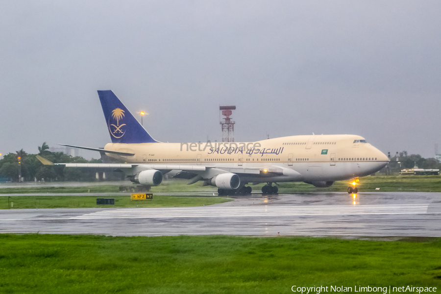 Saudi Arabian Airlines (Air Atlanta Icelandic) Boeing 747-4H6 (TF-AAD) | Photo 500131