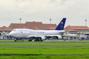 Saudi Arabian Airlines (Air Atlanta Icelandic) Boeing 747-428 (TF-AAJ) at  Surabaya - Juanda International, Indonesia