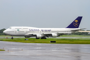Saudi Arabian Airlines (Air Atlanta Icelandic) Boeing 747-428 (TF-AAK) at  Surabaya - Juanda International, Indonesia
