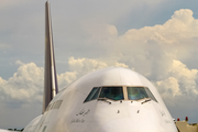 Saudi Arabian Airlines (Air Atlanta Icelandic) Boeing 747-428 (TF-AAK) at  Surabaya - Juanda International, Indonesia