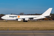 Magma Aviation (Air Atlanta Icelandic) Boeing 747-409F (TF-AKD) at  Hannover - Langenhagen, Germany